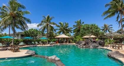 Charming and immaculate, fully furnished 3-bedroom 3 bath townhouse in Ko'Olina!