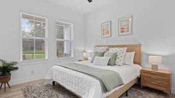 5 makuuhuonetta, silitysrauta/-lauta, Wi-Fi, vuodevaatteet