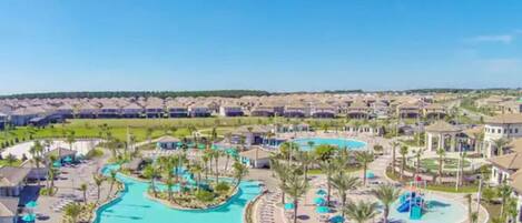 Et oppvarmet basseng