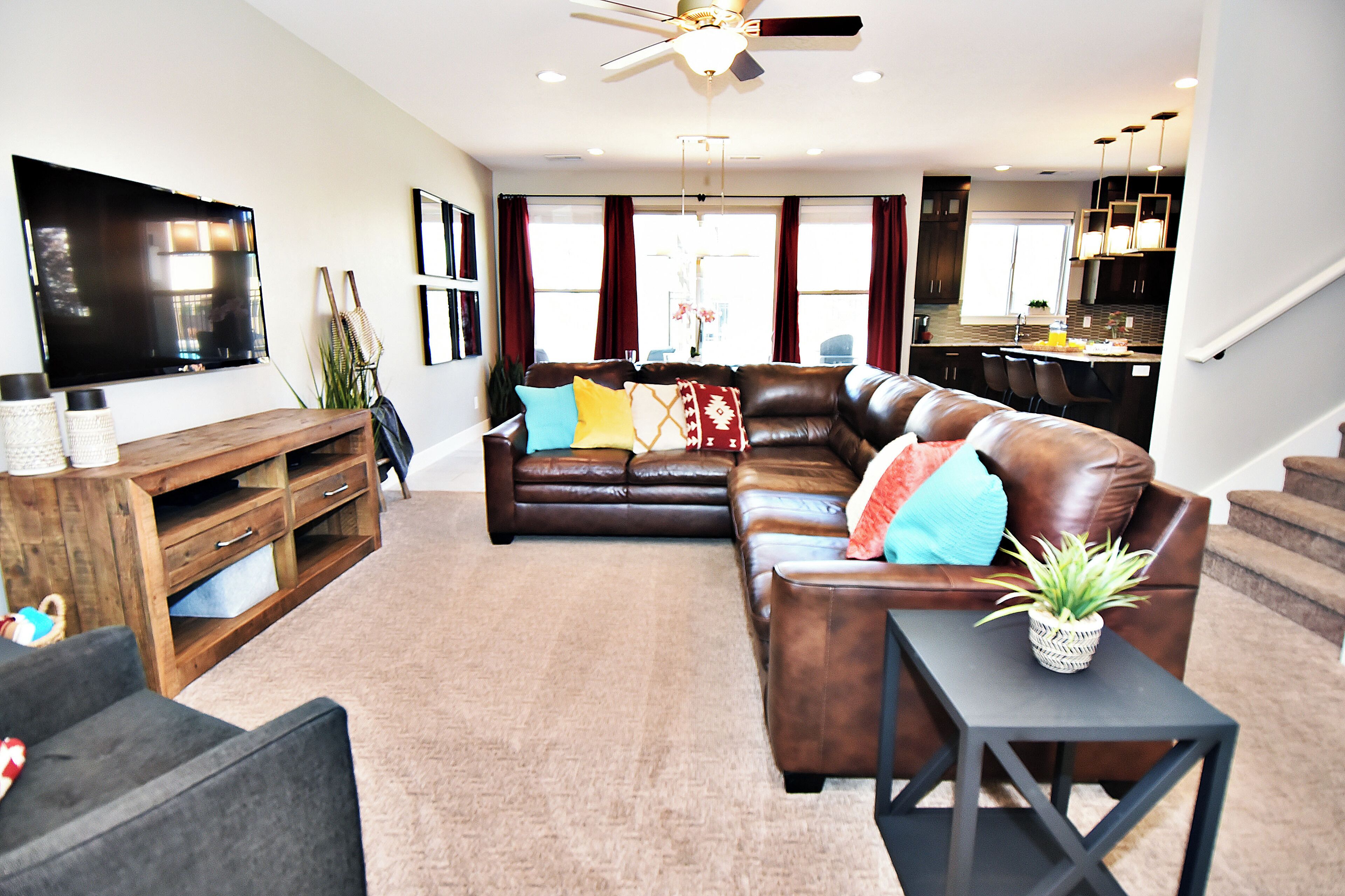 럭셔리 하우스 | 거실 공간