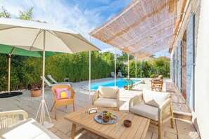 Outdoor dining - Villa Azul - Welkeys (Bandol)