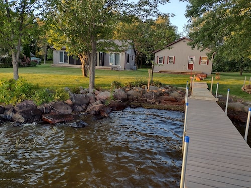 Bergland Bay Hideaway is a Lovely 3-bedroom Lakefront house in Bergland Mi