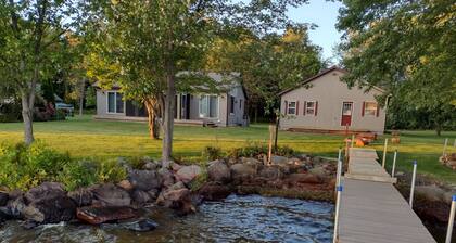 Bergland Bay Hideaway is a Lovely 3-bedroom Lakefront house in Bergland Mi