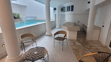 Piscine couverte