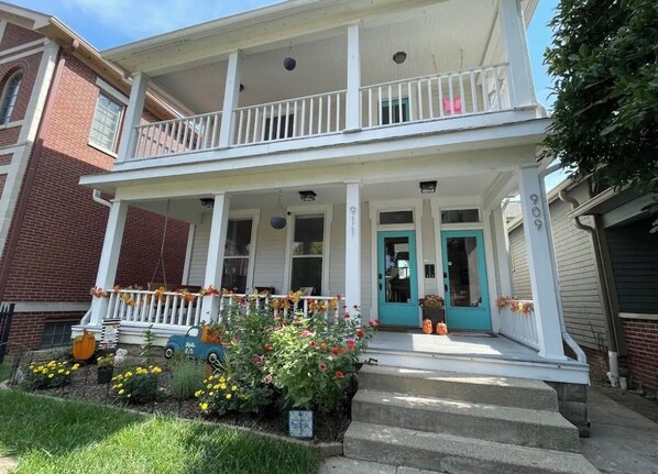 Exterior detail - Charming Duplex by Bottleworks Mass Ave in Historic neighborhood (Indianapolis)