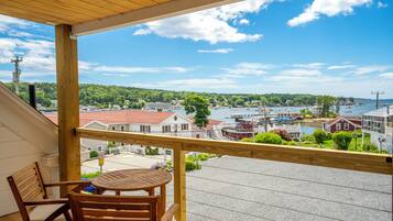 Executive kamer, 1 kingsize bed, balkon, uitzicht op oceaan | Terras