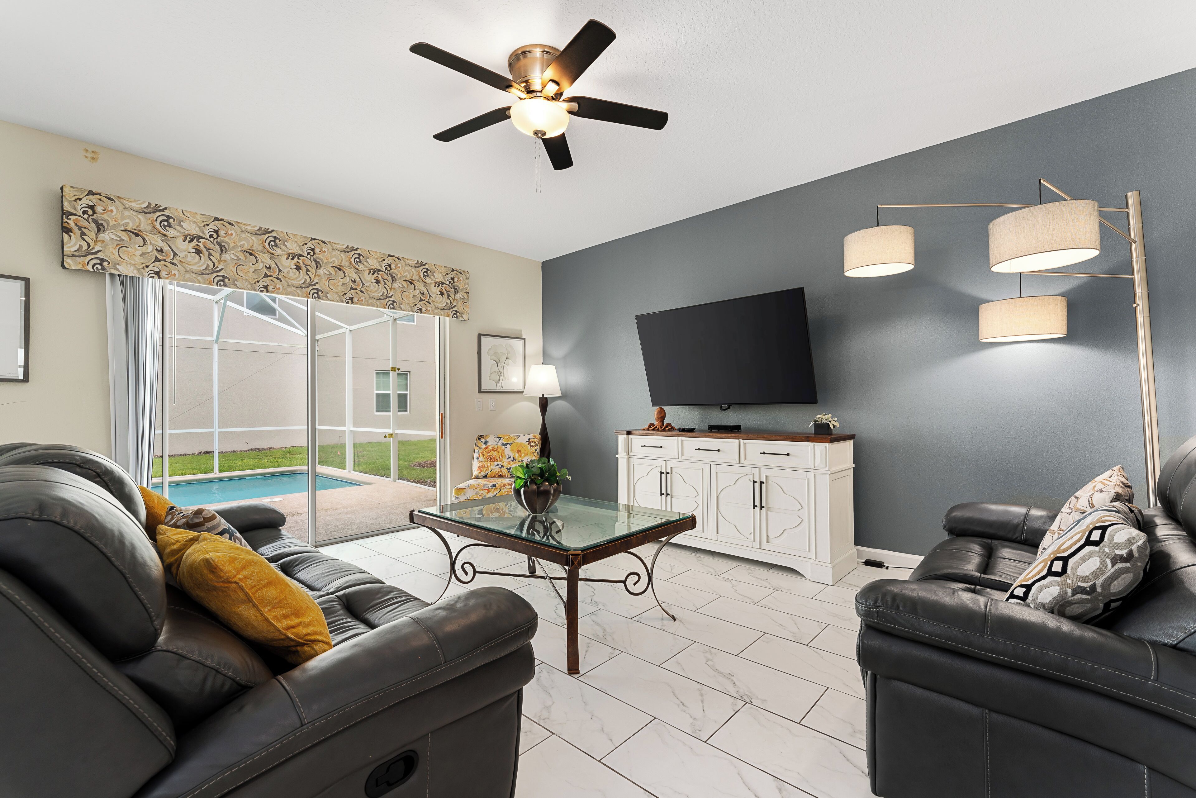 Screened Pool | Game Area | Kids Bedroom | Near Attractions - Davenport, FL