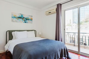 1 室のベッドルーム、アイロン / アイロン台、WiFi、ベッドシーツ