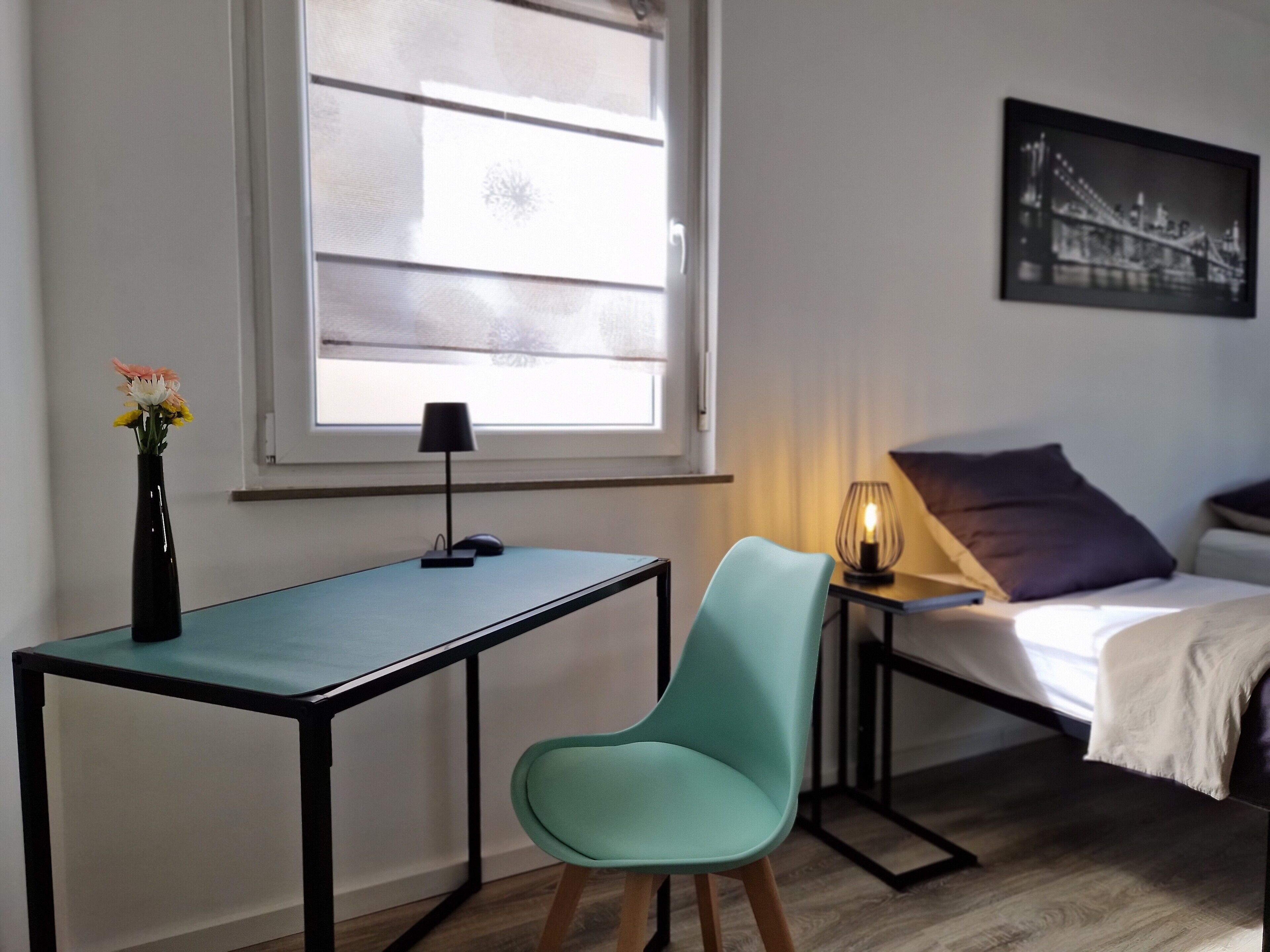 2 Schlafzimmer, Schreibtisch, kostenloses WLAN, Bettwäsche