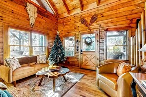 Télévision, cheminée, baby-foot, table de tennis de table