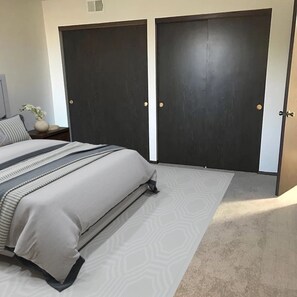 2 habitaciones y ropa de cama