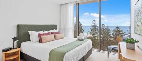 Apartment, 2 Bedrooms, Ocean View | 2 bedrooms, iron/ironing board, WiFi (free)