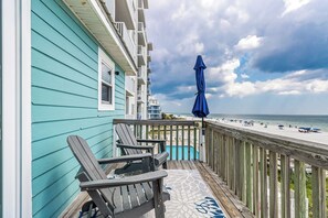 Property grounds - Sunrise Village #210 | Gulf-Front, Pool, Private Beach Access (Gulf Shores)