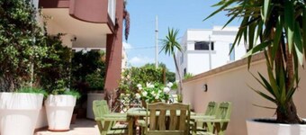 Apartment In A Hotel 'Bnb Sottosopra Intero 8 Pax' with Sea View, Shared Terrace and Wi-Fi