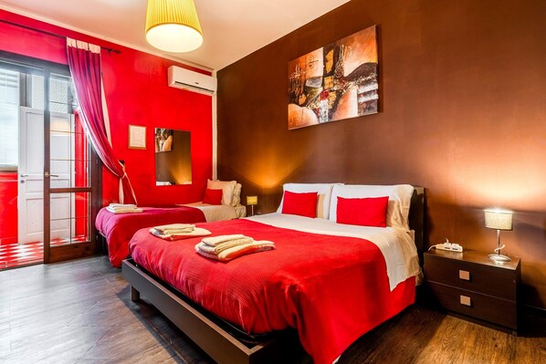 1 makuuhuone, ilmainen Wi-Fi, vuodevaatteet