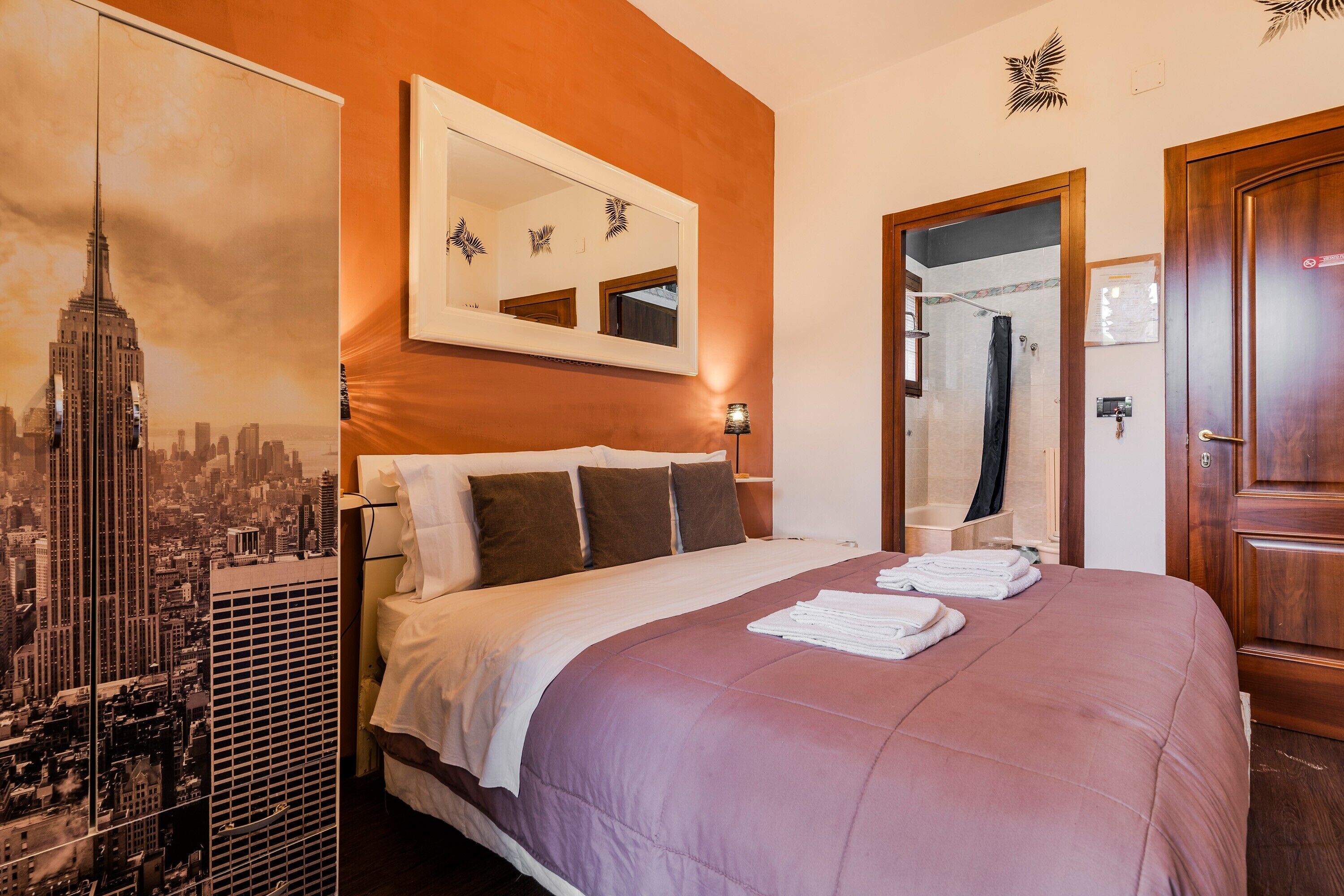 1 多间卧室、免费 WiFi、床单