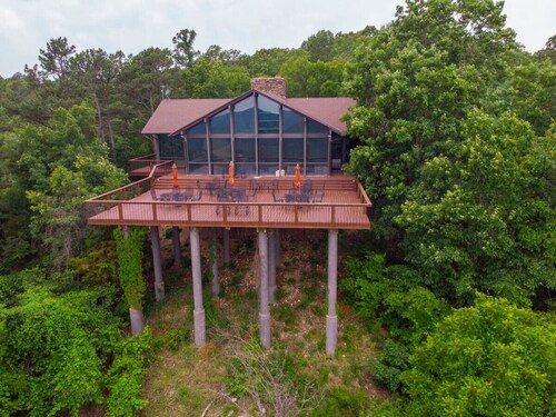The Ozark Deck House Near Kings River+Wifi+Gated