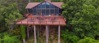 The Ozark Deck House Near Kings River+Wifi+Gated
