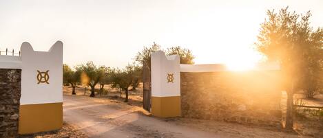 Enceinte de l’hébergement