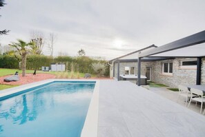 Pool - Upscale 3-bedroom house with spa pool (Pulnoy)