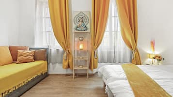 1 bedroom, iron/ironing board, free WiFi, bed sheets