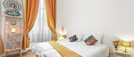 1 bedroom, iron/ironing board, free WiFi, bed sheets