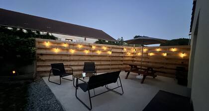 Maison de vacances proche Vendée Globe 6p' avec terrasse privée, Wi-Fi et climatisation