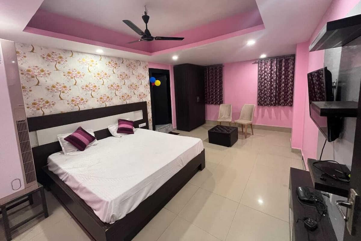 Tweepersoonskamer, 1 kingsize bed | Gratis wifi