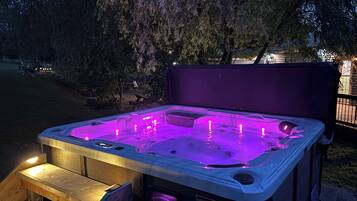 Idromassaggio all'aperto