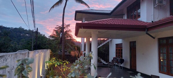 Voorkant van accommodatie