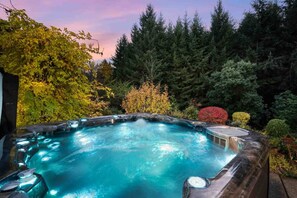 Bain à remous extérieur