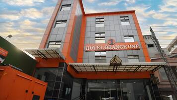 Entrée de l’hébergement