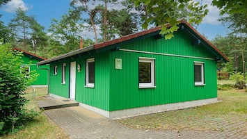 Außenansicht Ferienhaus Lausitz