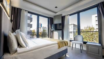 Standard-Doppelzimmer, Stadtblick