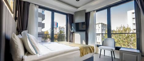 Standard-Doppelzimmer, Stadtblick
