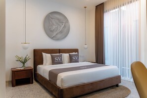 2 soverom, sengetøy av topp kvalitet, dundyner og memory foam-senger