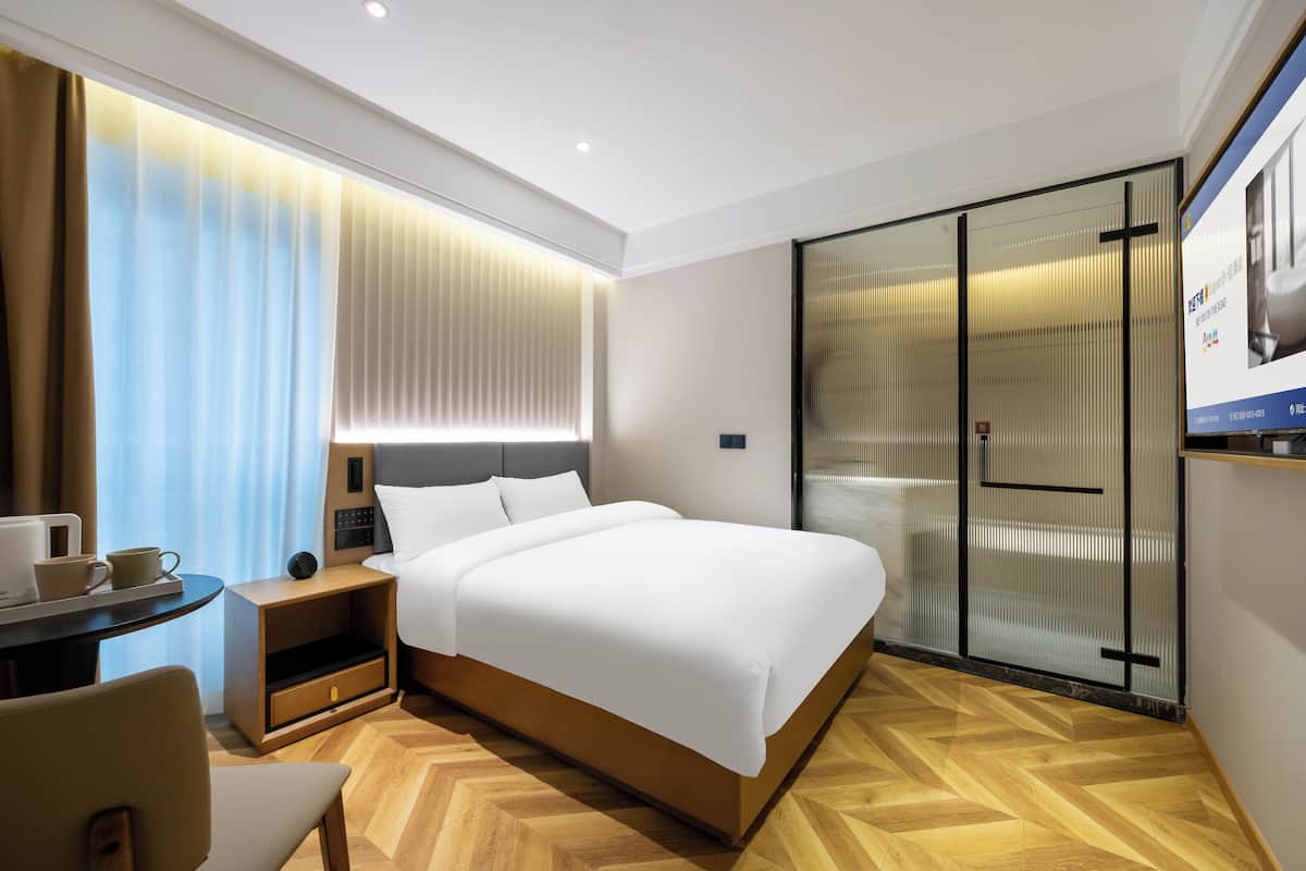 Habitación Business doble | Escritorio, wifi gratis, ropa de cama