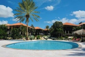 Pool - VIP Blue Bay Beach Villa 28 (Sint Michiel)