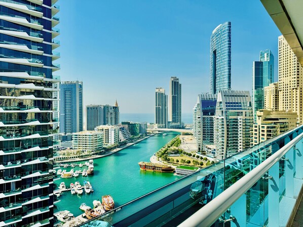 Apartment, Balcony, City View | City view - Venduras - Stunning 1BR At Orra Marina (Dubai)