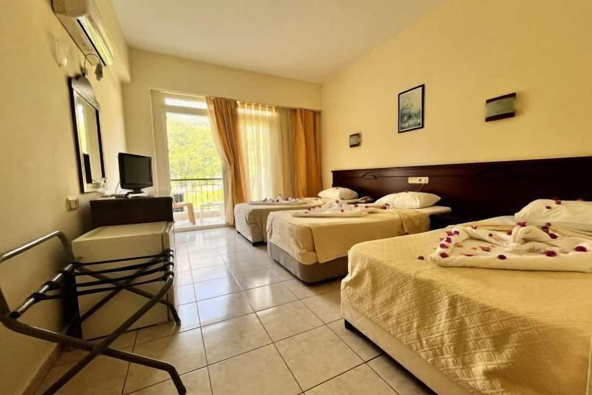 Premium bedding, minibar, bed sheets