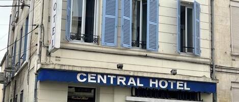 Façade de l’hébergement