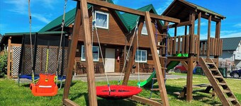 Gandalf - Cozy Two-Story Wooden Cottage for Families with Children