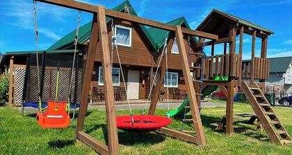 Gandalf - Cozy Two-Story Wooden Cottage for Families with Children