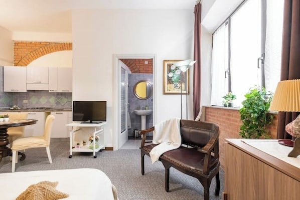 1 chambre, fer et planche à repasser, Wi-Fi, draps fournis