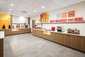 Petit déjeuner continental compris tous les jours