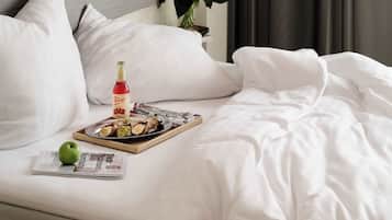 1 habitación, tabla de planchar con plancha, cuna de viaje y wifi