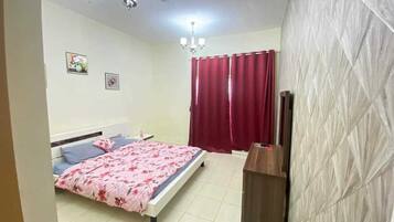 1 bedroom, iron/ironing board, WiFi, bed sheets