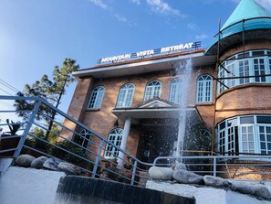 Façade de l’hébergement