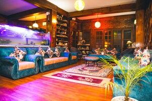 Sala de estar en el lobby