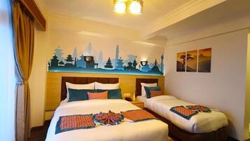 Deluxe-Zweibettzimmer, Bergblick